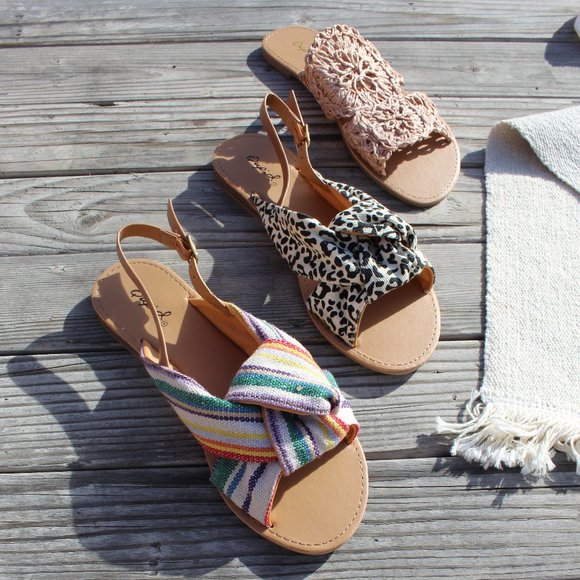 ðš//Island Gal// Animal print Sandal - Picture 5 of 8